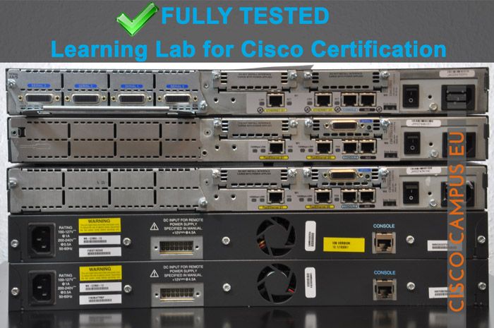 Cisco CCNA CCNP Lab for Cisco Exams Cisco 2x 2611XM[128D/32F] Router 