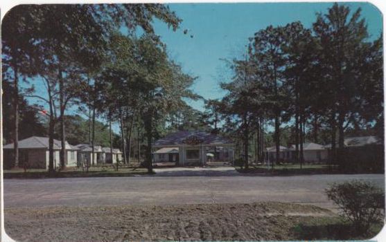 Titus Motor Court Tifton Georgia GA Postcard  