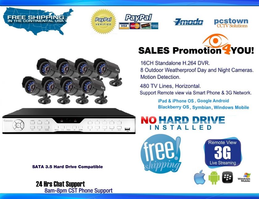 the zmd kdf6 saraz8zn 16 channel dvr system includes 16