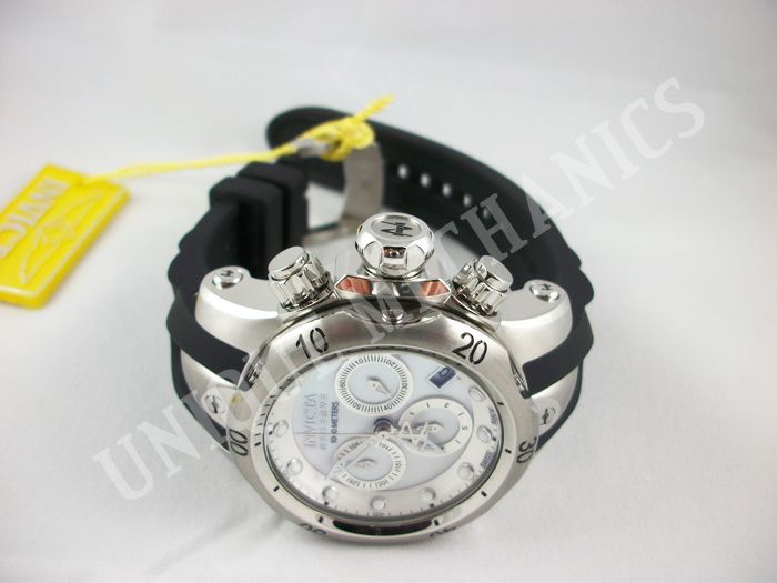 Invicta 0953 Venom Reserve Mother of Pearl Chronograph Watch  