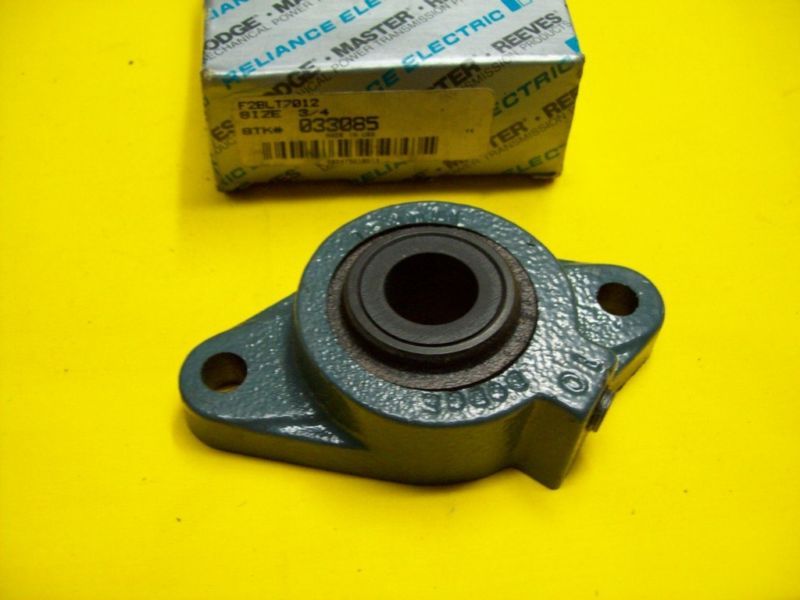 NEW DODGE USA 033085 2 BOLT FLANGE BEARING for 1 shaft  