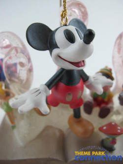 Disney Mickey Mouse Tinkerbell 75 Years Ornament & Base  