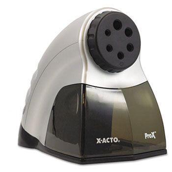 Acto 1612 Pencil Sharpener Silver ProX Electric NEW  