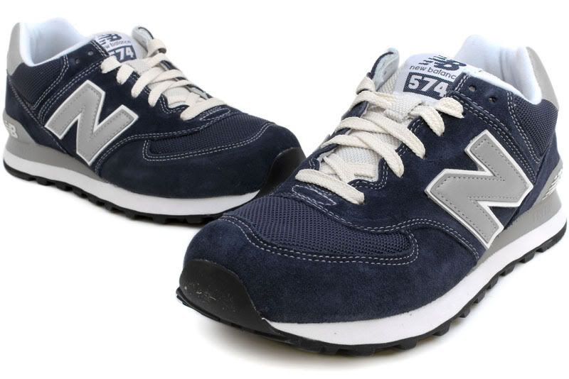 New Balance 574 Series ML574NVS New Men Navy Grey Classic Retro Casual 