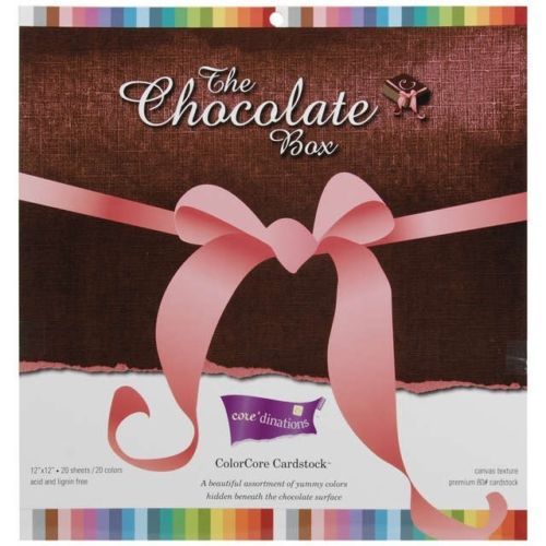 CHOCOLATE BOX Cardstock Assortment 12x12 Coredinations  