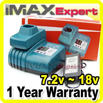 Charger ft MAKITA 1220 1234 1420 1834 9102 9120 Battery  