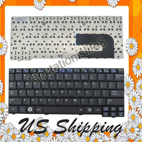 NEW keyboard US for samsung NC10 N110 BA59 02419N black  