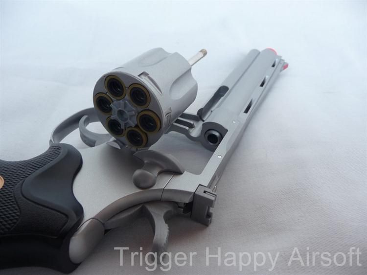 UHC TSD 357 Magnum Revolver 6inch spring Airsoft Guns Pistols 