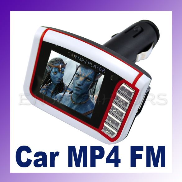 LCD Car  MP4 Player FM Transmitter SD/MMC  