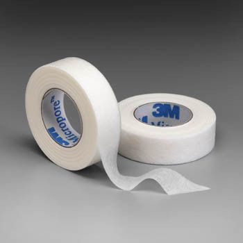 3M MICROPORE PAPER TAPE 1 12 ROLLS/BX #1530 1  