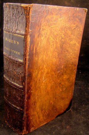 Darbys Universal Gazetteer 1827 w/ fldg lg. Tanner map  