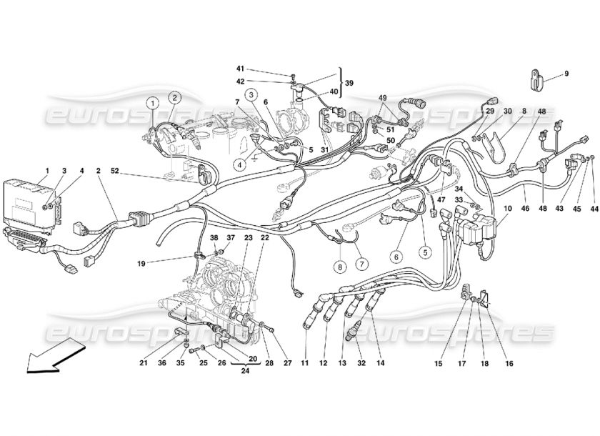 Ferrari 355 Ignition Coil, # 138255  