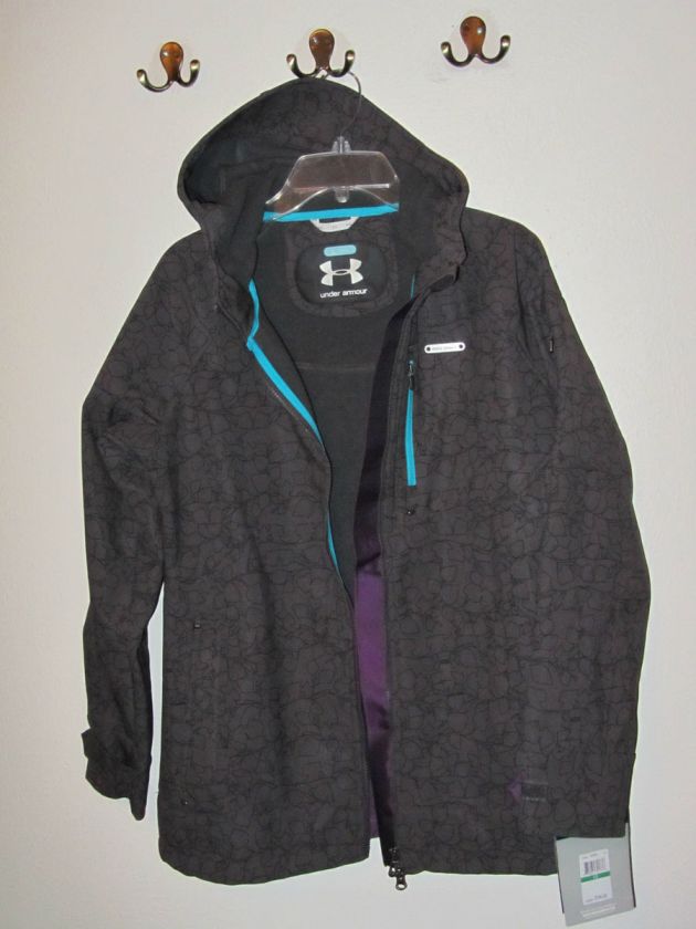 NWT $185 UNDER ARMOUR WOMENS COLD GEAR VISCOSITY SOFTSHELL SKI JACKET 