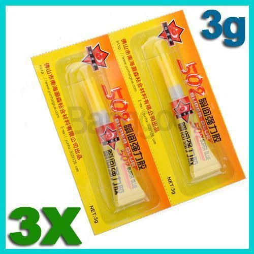 Plane Gas 502 Cyanoacrylate Adhesive Super Glue 3g  