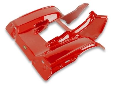 1986 1988 Honda Atv TRX200SX TRX 200SX Fourtrax NEW REAR FENDER in red 