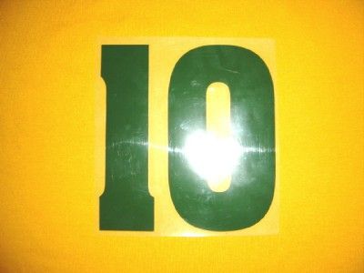 2011 NUMBER FOR AUSTRALIA WALLABIES WORLD CUP SHIRT JERSEY  