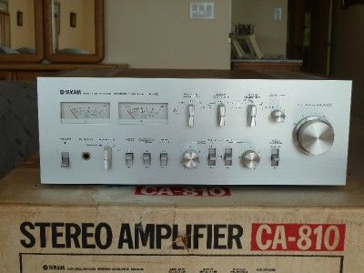 YAMAHA CA 810 NATURAL SOUND INTEGRATED AMPLIFIER Vintage Audio 