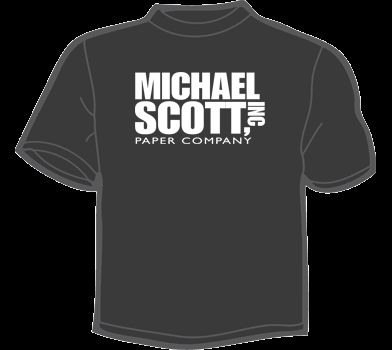 MICHAEL SCOTT T Shirt WOMEN the office dvd season 5 6 7  