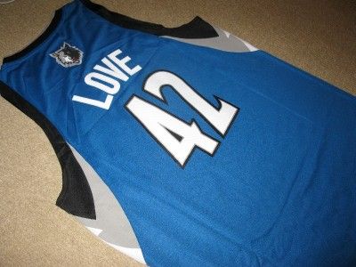 KEVIN LOVE MINNESOTA TIMBERWOLVES AWAY REV 30 HOME JERSEY LARGE