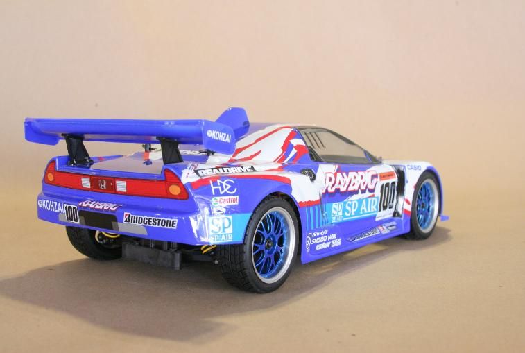 TAMIYA 1/10 RC ACURA NSX RAYBRING TA04R RTR #58297 NEW  