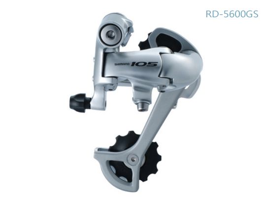 New Shimano 105 Rear Derailleur RD 5600GS Long Cage Silver  