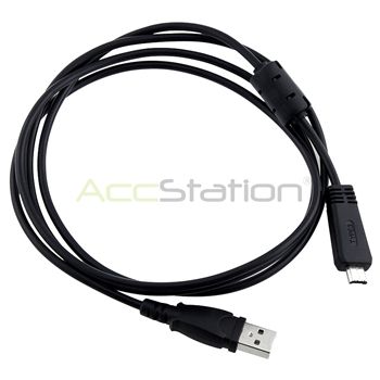   USB Cable With Ferrite+Charger+NP BN1 Battery For Sony DSC WX5 DSC WX9