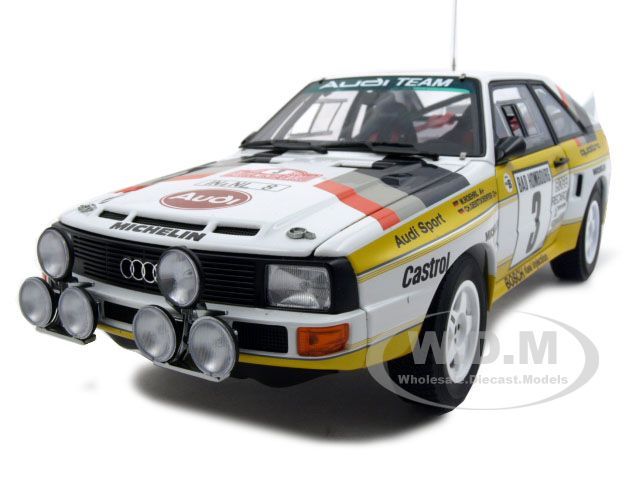 AUDI SPORT QUATTRO #3 RALLY MONTE CARLO 118 AUTOART  