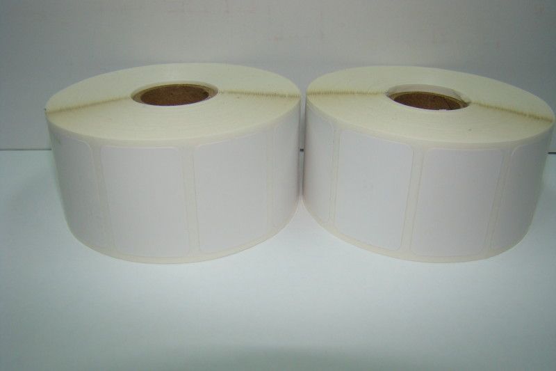 20 Rls 1375 2x1 Direct Thermal Labels 2824 Zebra Eltron  