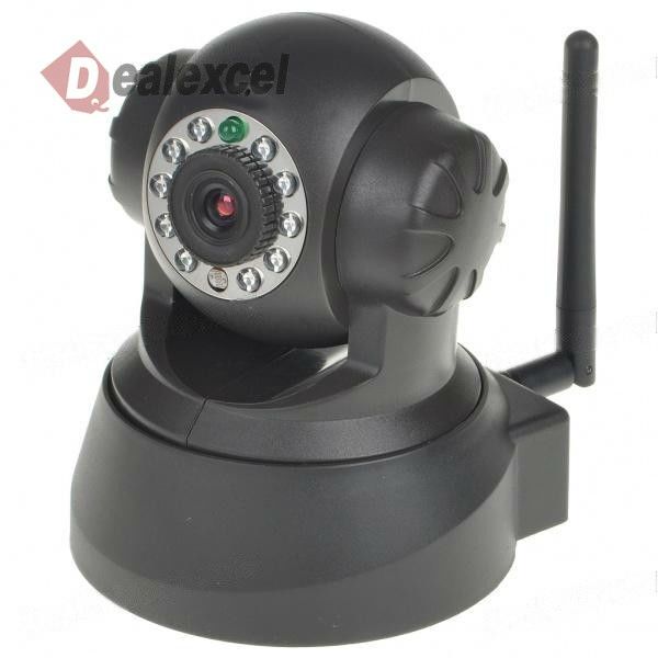 WPA Wireless WiFi IP Internet PTZ Dual Audio Camera CAM  