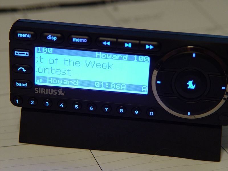 SIRIUS STARMATE ST5 RECEIVER ONLY ACTIVATED  
