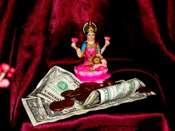 LAKSHMI MONEY LUCK wealth LOTTO JOB MAGIC PENNY SPELL  