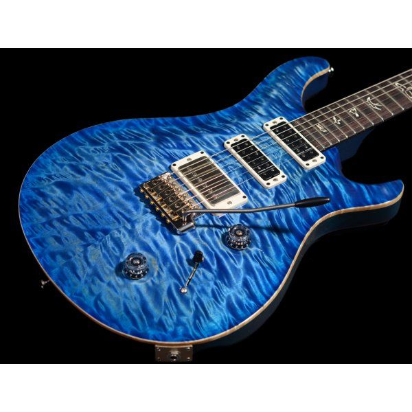 PRS Studio 10 Top Faded Blue Burst Quilt   Trem 2011 Guitar  