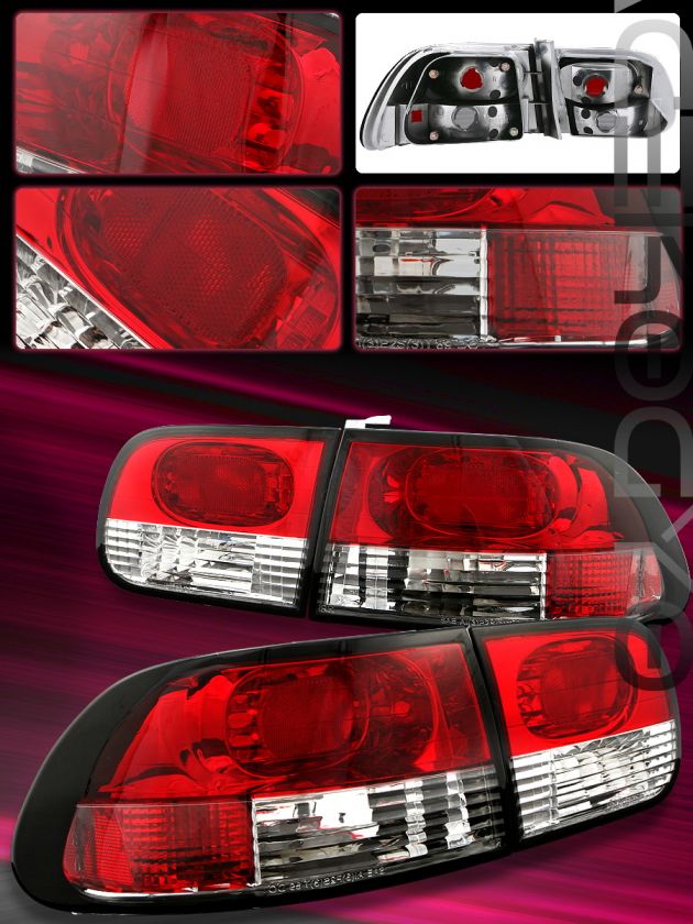 92 95 93 94 HONDA CIVIC 3DR HATCHBACK TAIL LIGHTS DX SI  