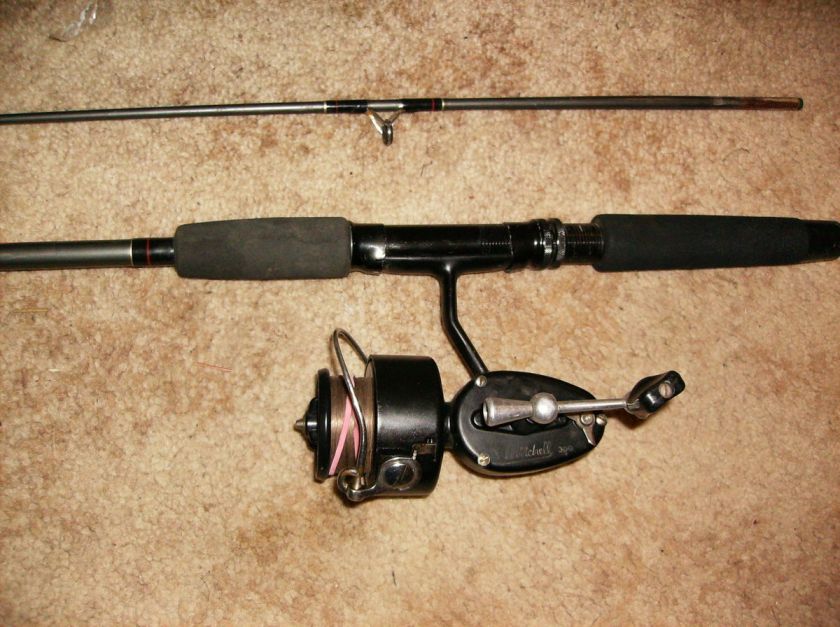   Garcia Mitchell 300 reel+6 1/2 ft AbuGarcia 3 star Medium action rod