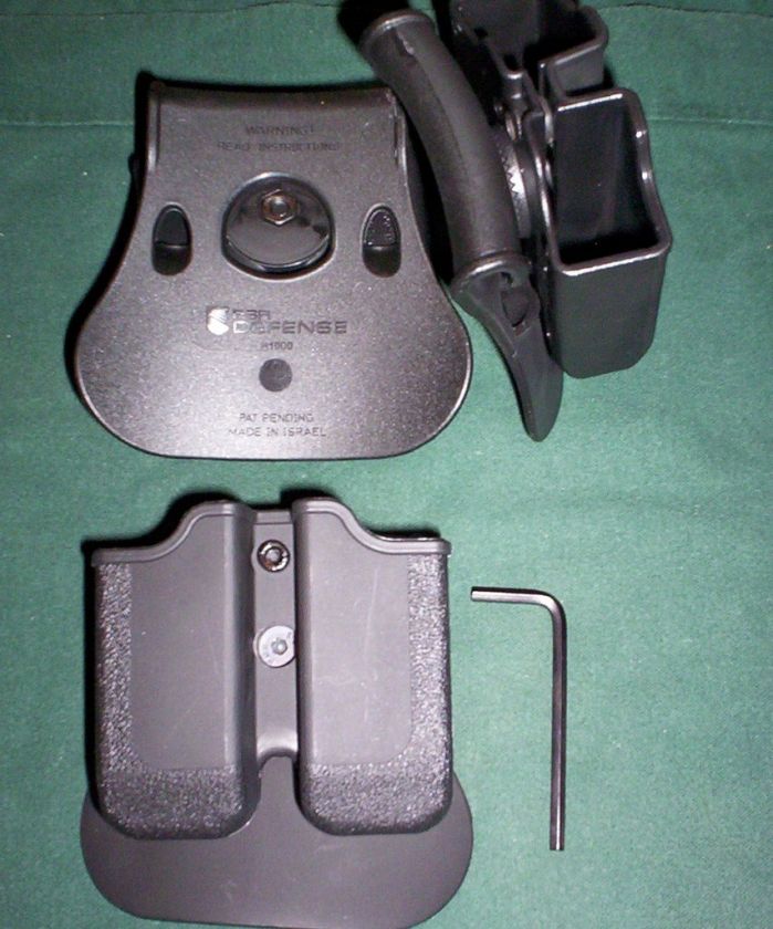  MAGAZINE SWIVEL POUCH KEL TEC P11 9mm P40 .40 S&W EAA WITNESS 9/40 