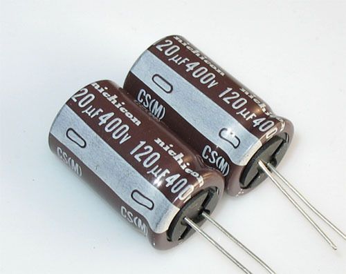 10pcs Radial Electrolytic Capacitor 400v 120uf 105C  