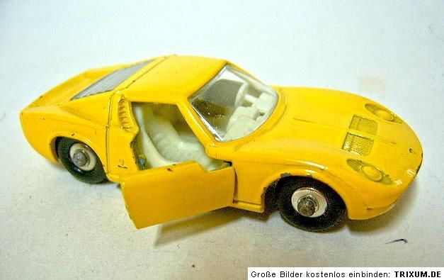 Matchbox RW No.33C Lamborghini Miura white interior  