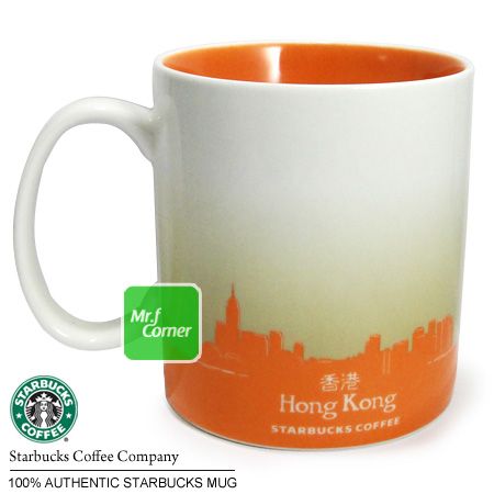    BRAND NEW STARBUCKS COLLECTOR SERIES MUG  HONG KONG 16oz/473ml