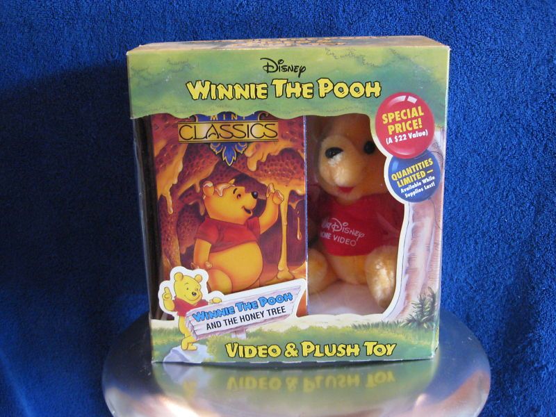 DISNEYS WINNIE THE POOH VIDEO & PLUSH TOY HONEY TREE  