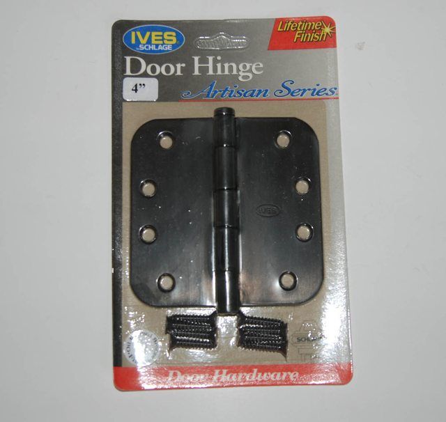 Ives 4 Square Door Hinge Oil Rubbed Bronze C1021B 613  