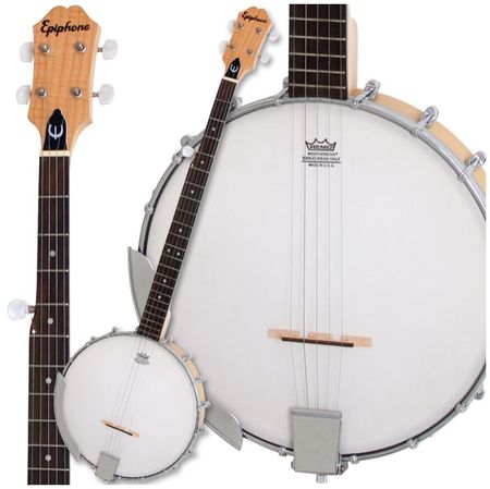   100 5 STRING BANJO NATURAL FIRST PICK REMO BANJO HEAD MB100  