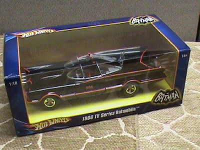 Hotwheels 118 scale 1966 TV Series BatmobileMIB  