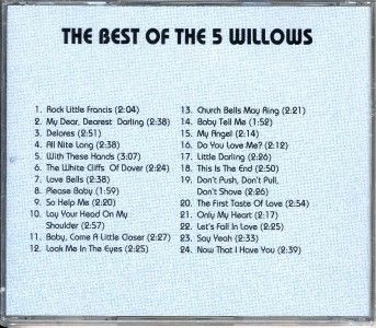 Five Willows CD   Best of NEW/SEALED 24 Tracks  