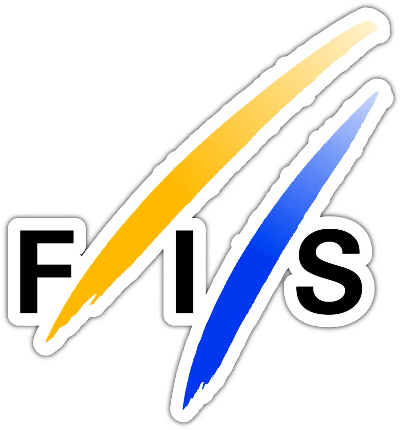 Fis Ski Snowboarding Laptop Bumper Sticker Decal 5X5  