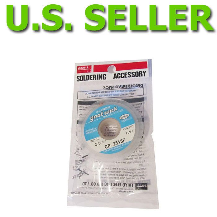 Solder Wick Soder Remover Desoldering Braid Wick Rosin  