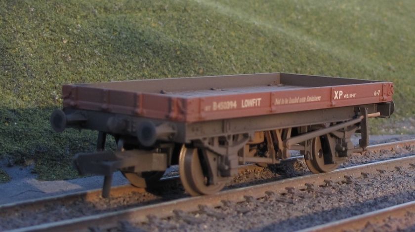 TMC 37 477B Bachmann 1 Plank Wagon BR Bauxite Weathered  