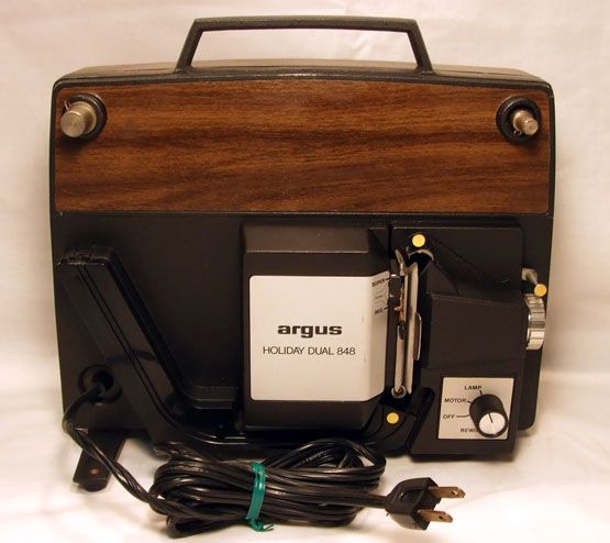 ARGUS HOLIDAY DUAL 848 8MM FILM PROJECTOR  