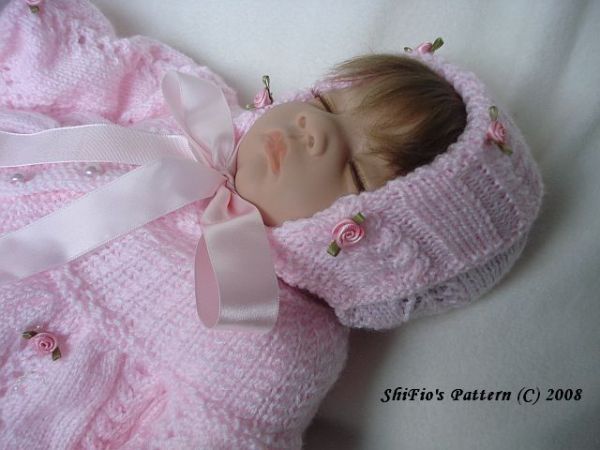 KNITTING PATTERN PATTERNS BABY KNITTING REBORN # 99  