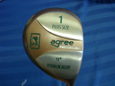 NEW AGREE DRIVER PLUS SIZE 12 DEGREE LADY PETITE RH  