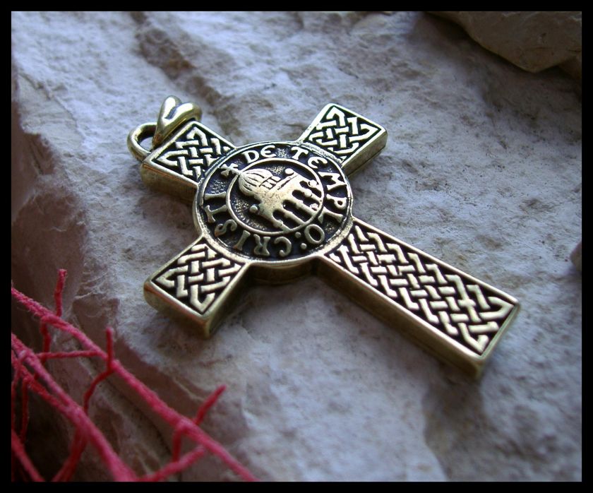 AJS © KNIGHTS TEMPLAR CROSS PENDANT UNIQUE (W14BR)  